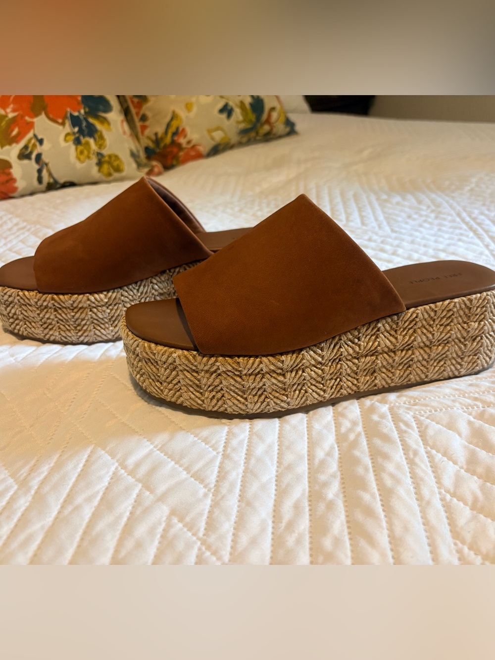 Free People Slide Platform Sandals